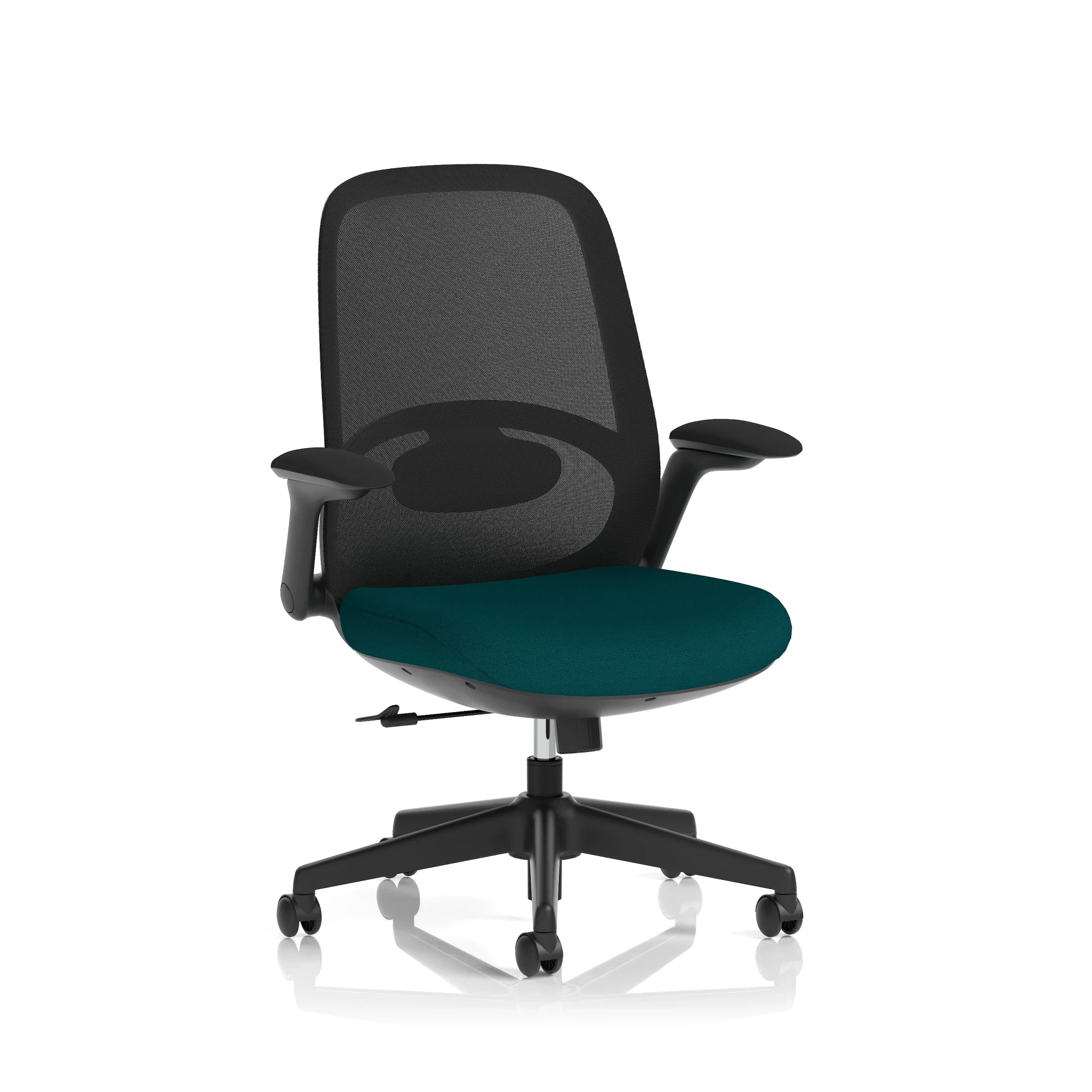 Crew 2 Mesh Back Task Operator Office Chair with Folding Arms