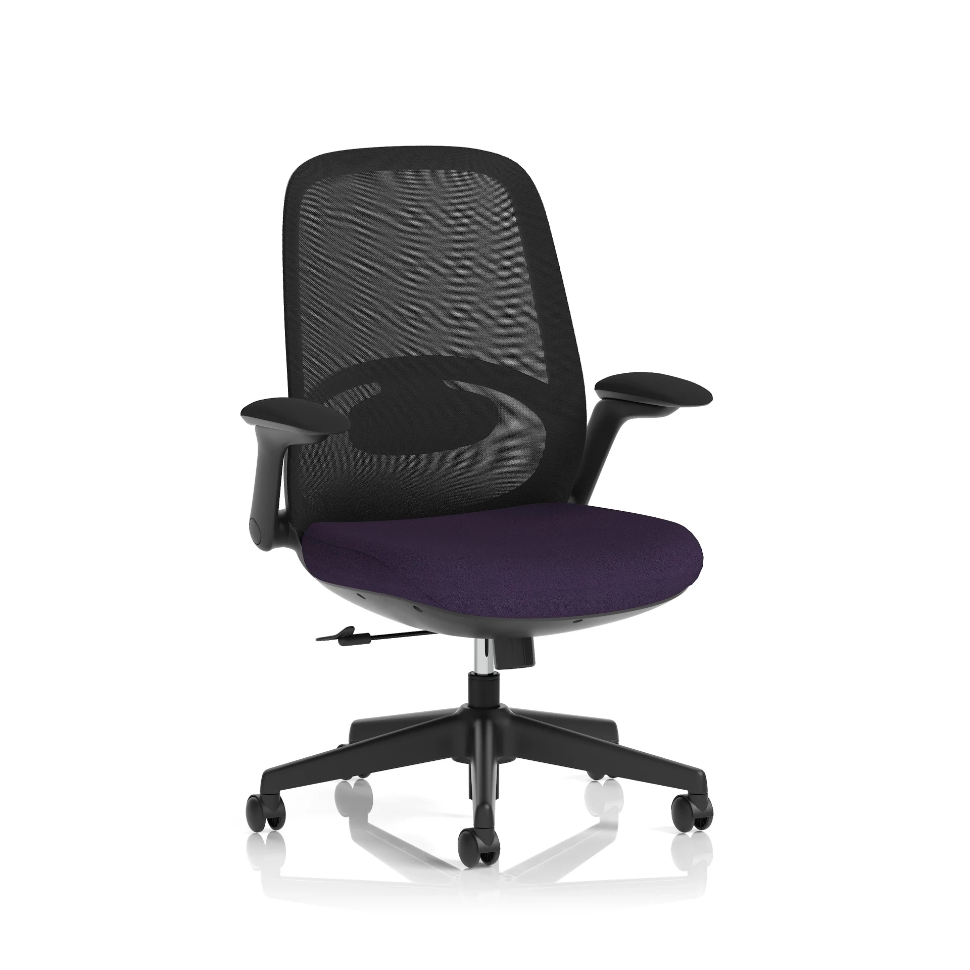 Crew 2 Mesh Back Task Operator Office Chair with Folding Arms