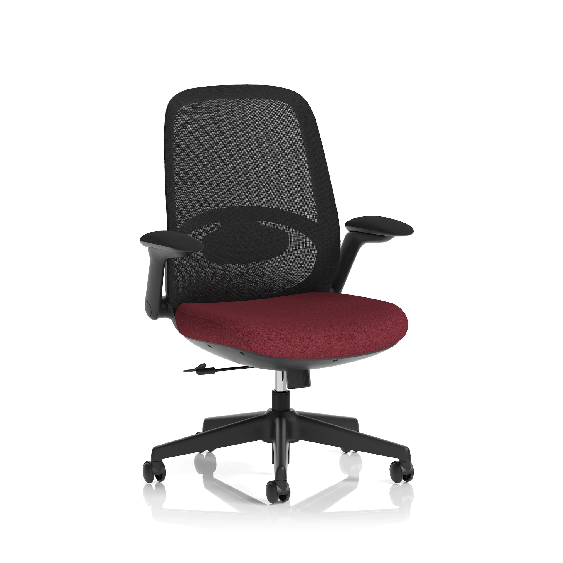 Crew 2 Mesh Back Task Operator Office Chair with Folding Arms
