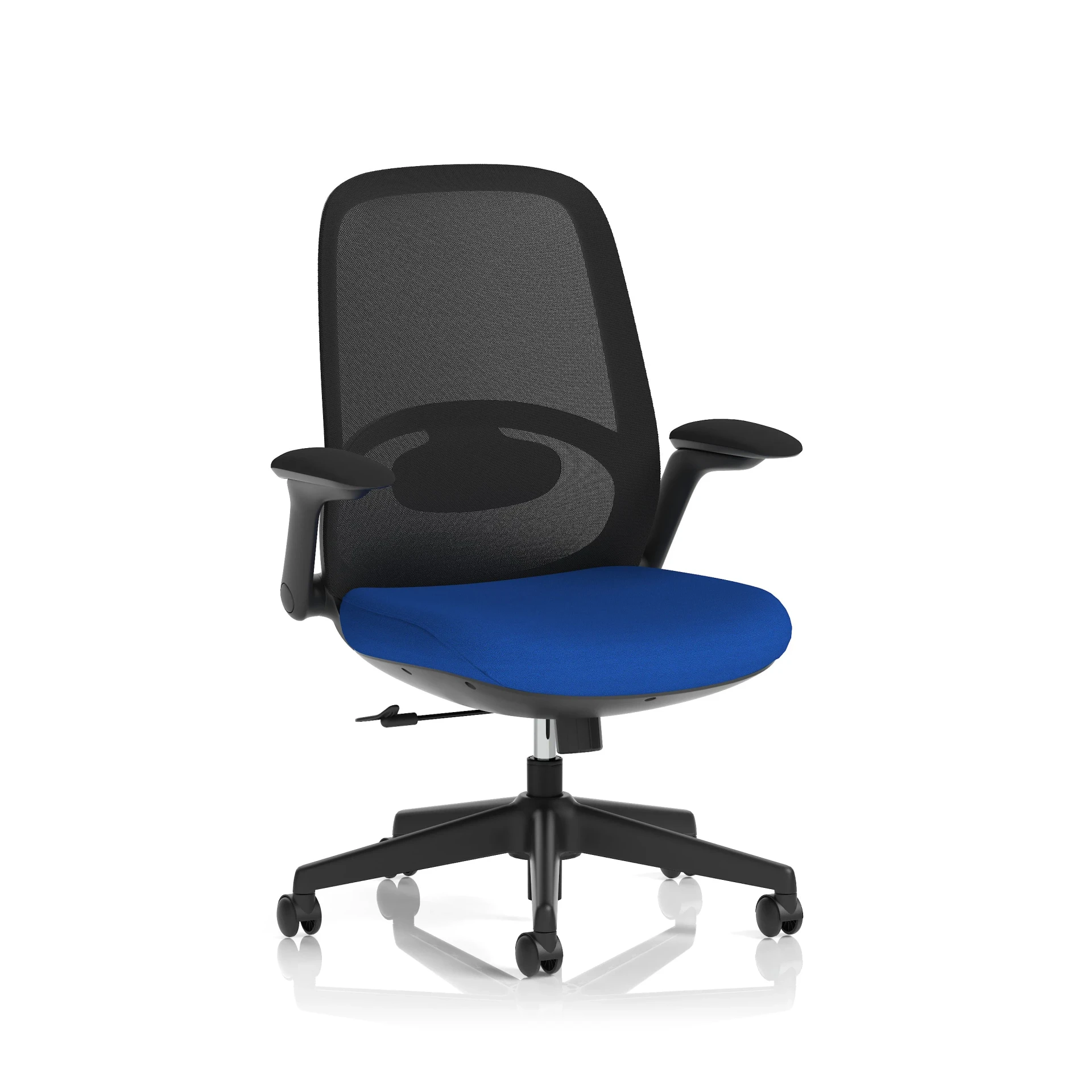 Crew 2 Mesh Back Task Operator Office Chair with Folding Arms