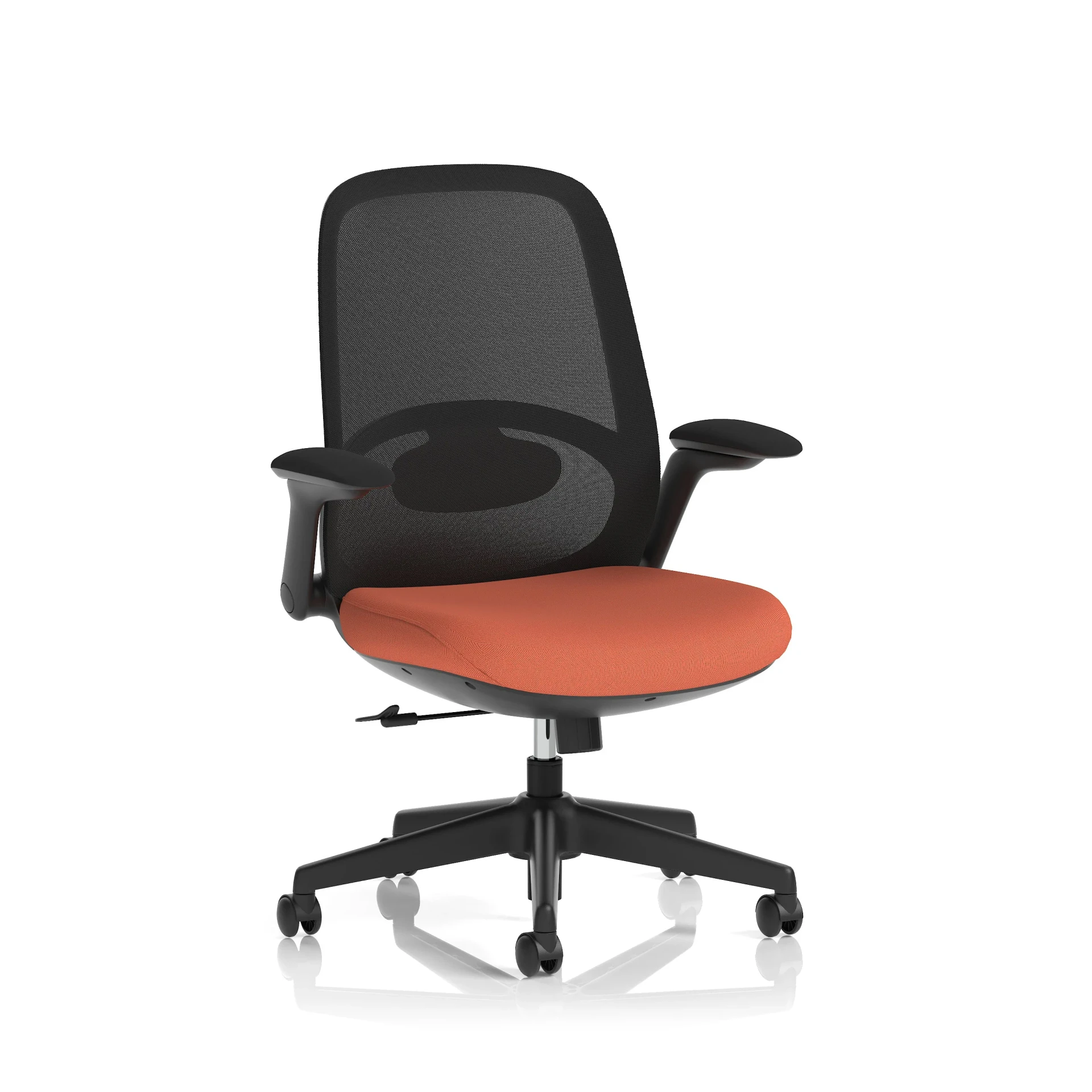 Crew 2 Mesh Back Task Operator Office Chair with Folding Arms