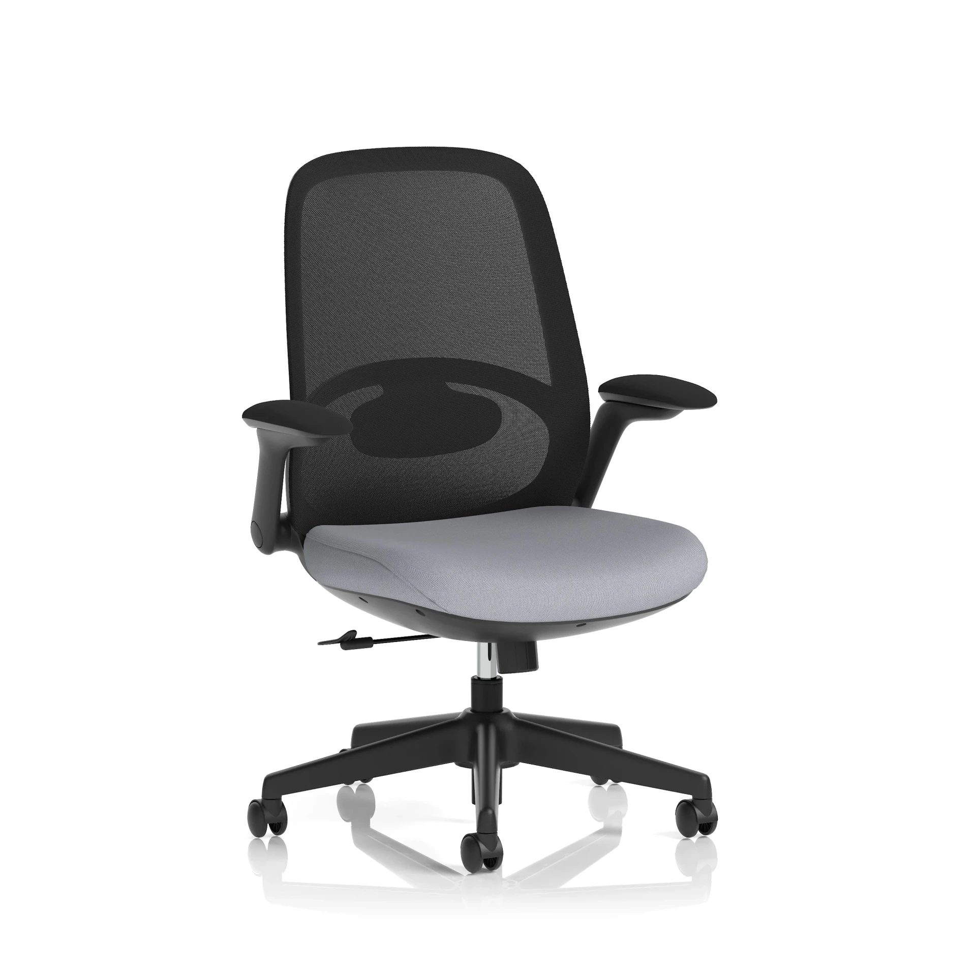 Crew 2 Mesh Back Task Operator Office Chair with Folding Arms