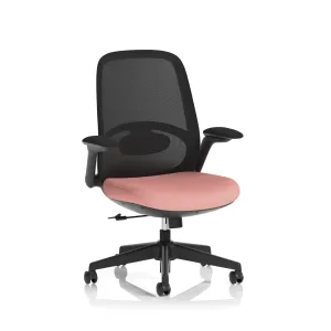 Crew 2 Mesh Back Task Operator Office Chair with Folding Arms