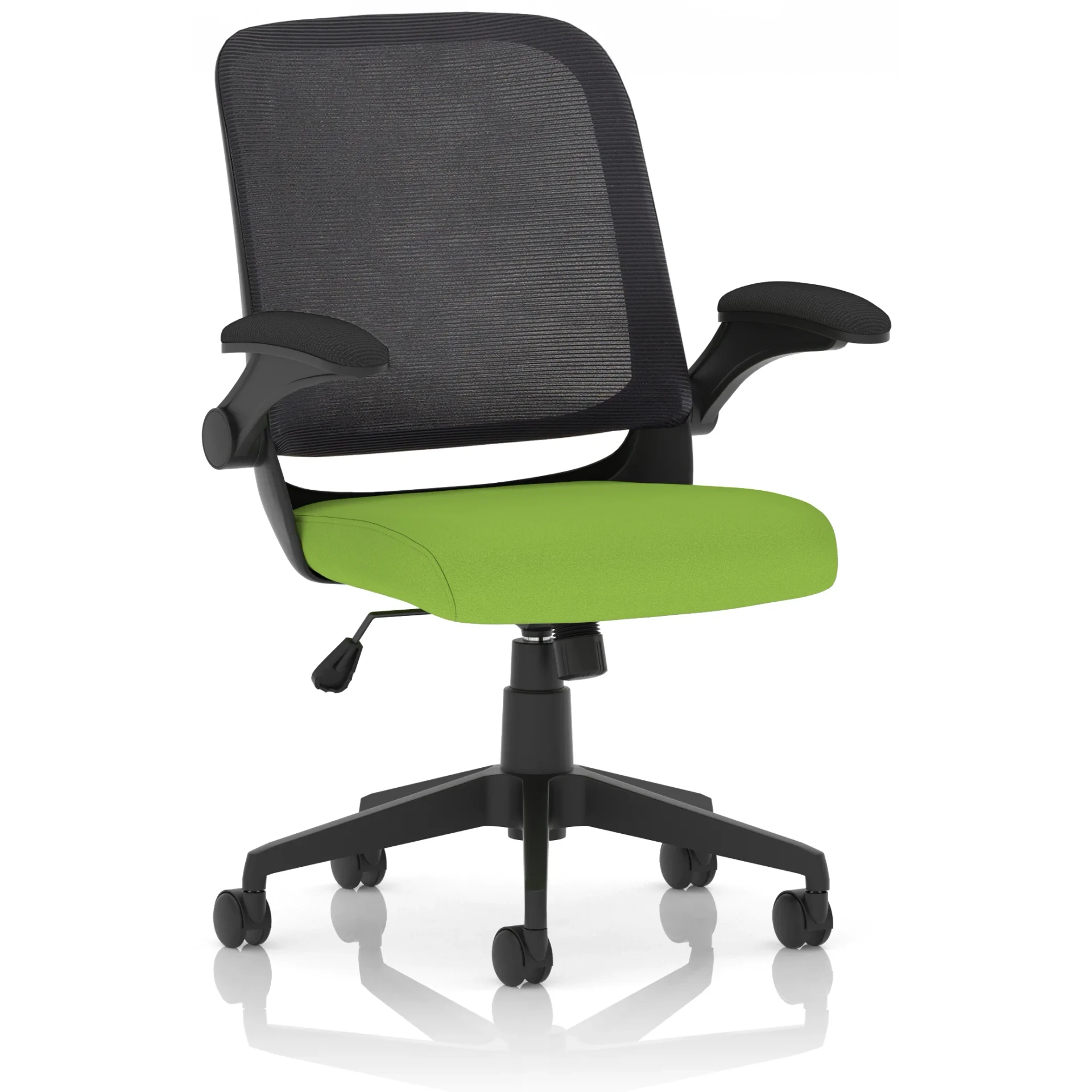 Crew Medium Mesh Back Task Operator Office Chair with Folding Arms