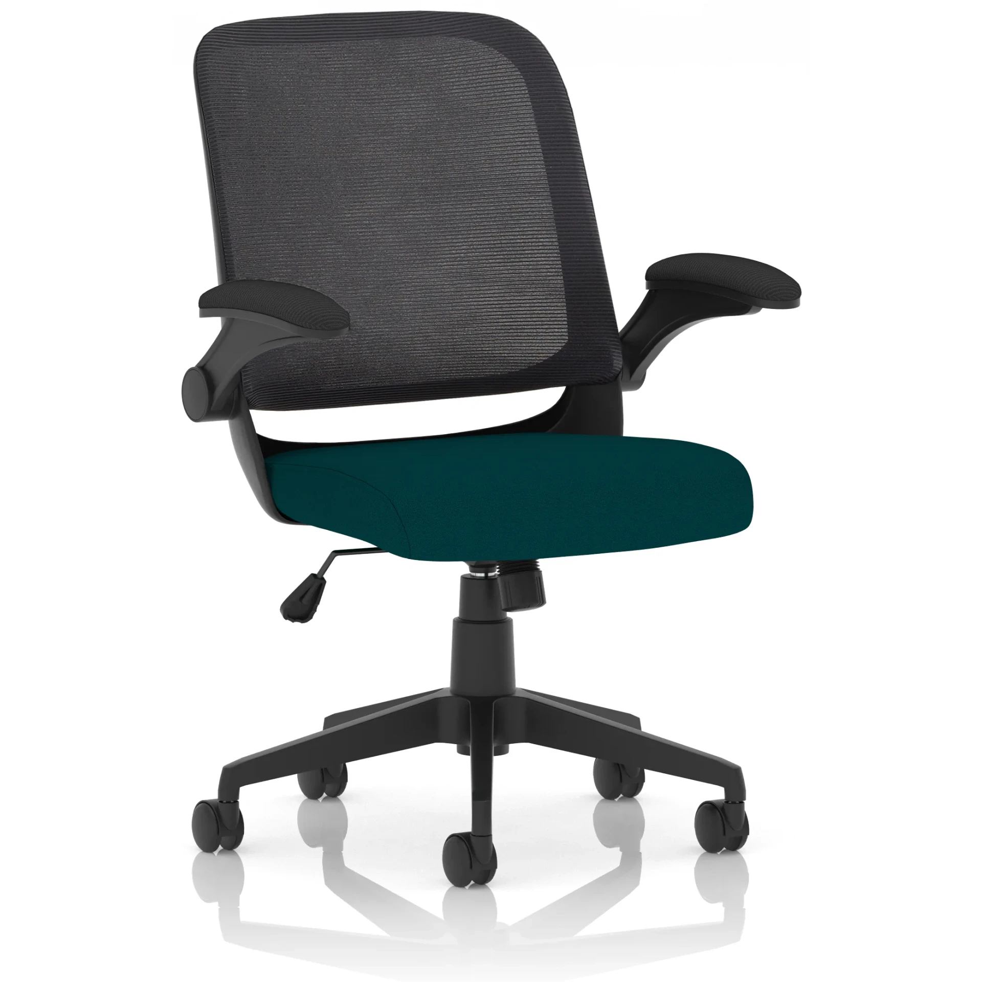Crew Medium Mesh Back Task Operator Office Chair with Folding Arms