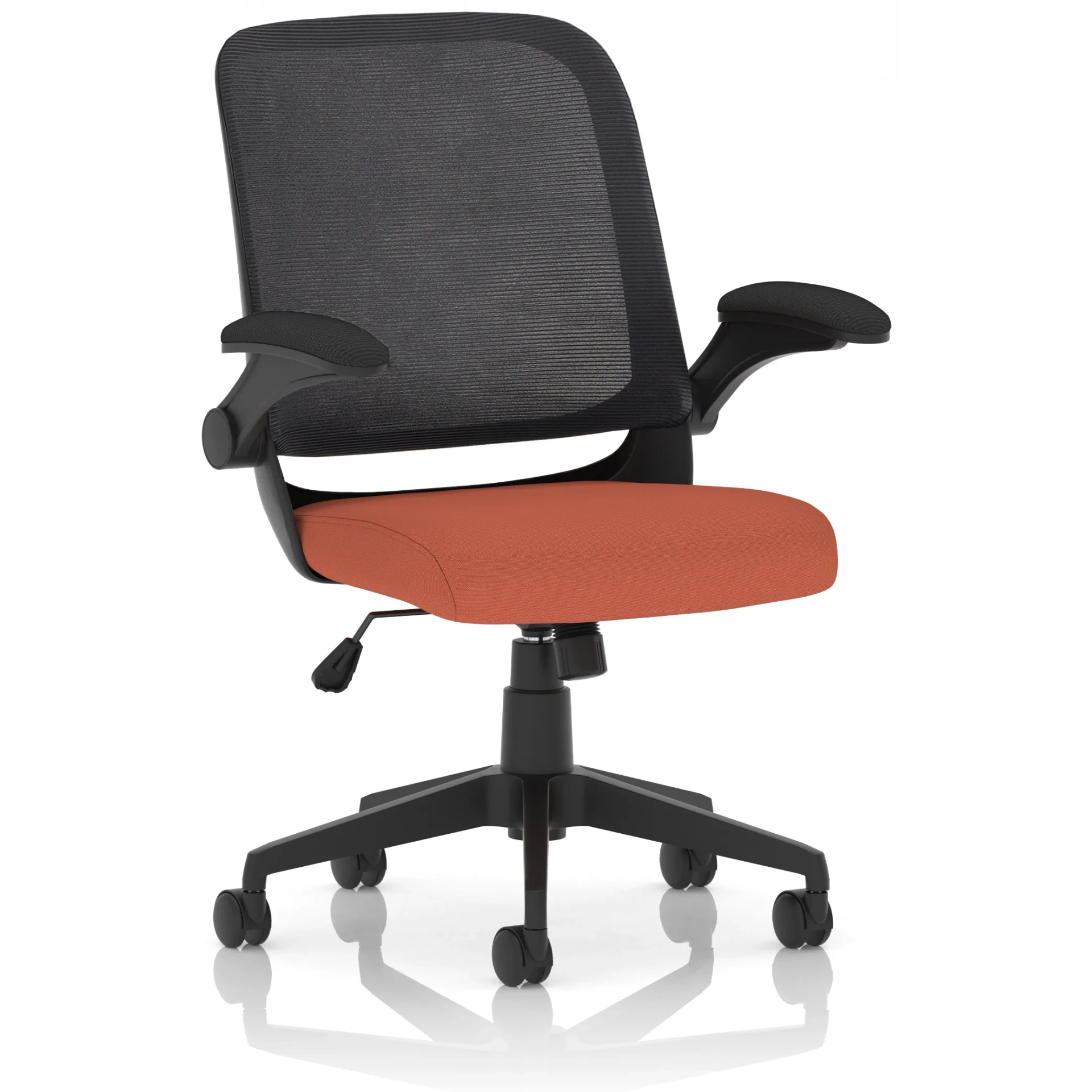 Crew Medium Mesh Back Task Operator Office Chair with Folding Arms