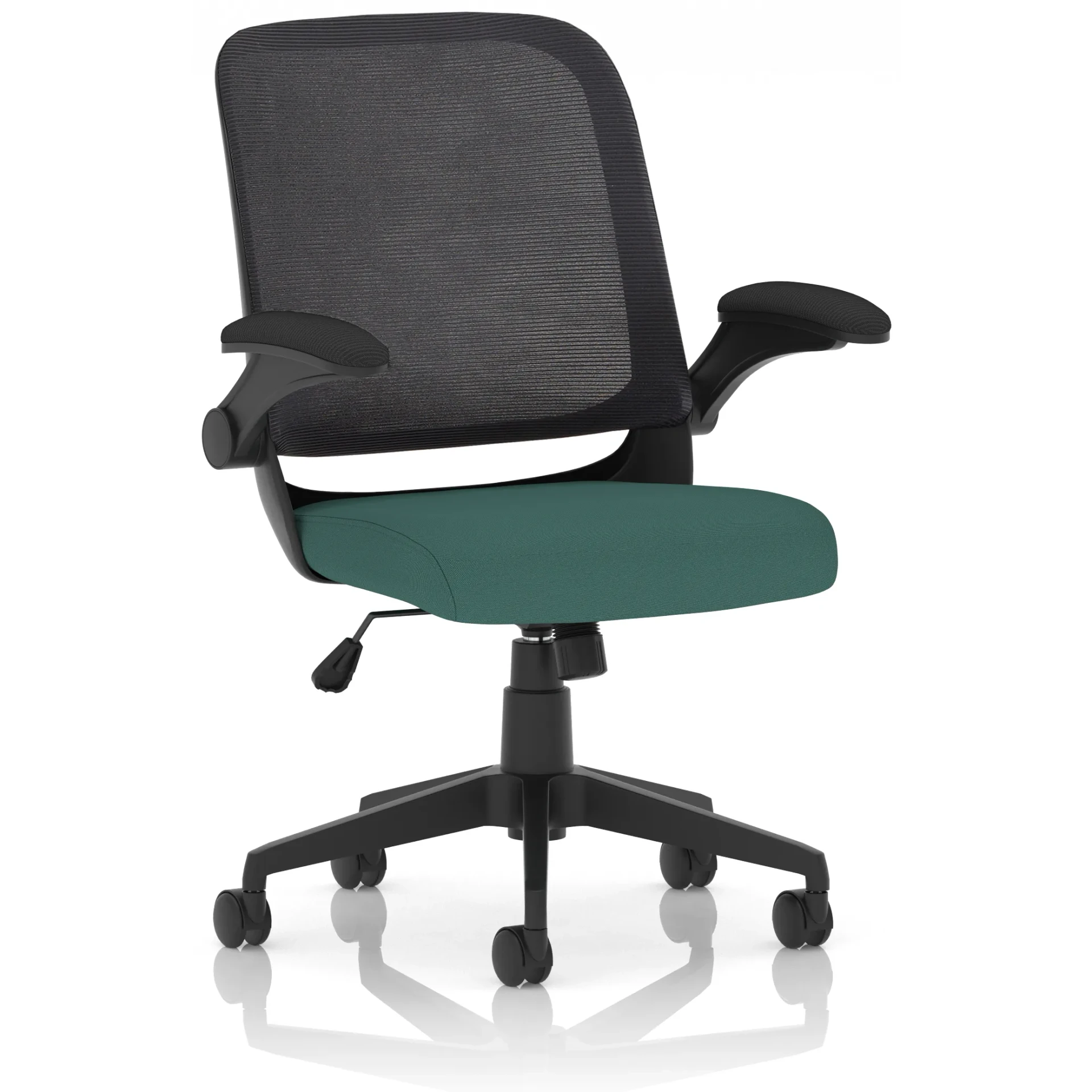 Crew Medium Mesh Back Task Operator Office Chair with Folding Arms