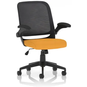 Crew Medium Mesh Back Task Operator Office Chair with Folding Arms