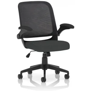 Crew Medium Mesh Back Task Operator Office Chair with Folding Arms