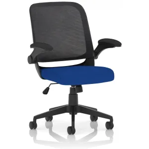 Crew Medium Mesh Back Task Operator Office Chair with Folding Arms