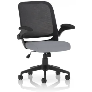 Crew Medium Mesh Back Task Operator Office Chair with Folding Arms