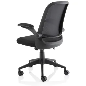 Crew Medium Mesh Back Task Operator Office Chair with Folding Arms