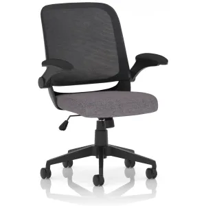 Crew Medium Mesh Back Task Operator Office Chair with Folding Arms