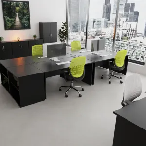 Dura Medium Back Task Operator Office Chair with Arms
