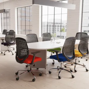 Dura Medium Back Task Operator Office Chair with Arms