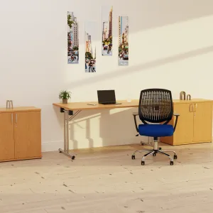 Dura Medium Back Task Operator Office Chair with Arms