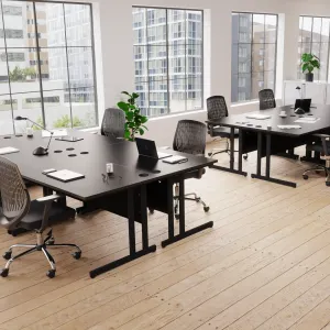 Dura Medium Back Task Operator Office Chair with Arms