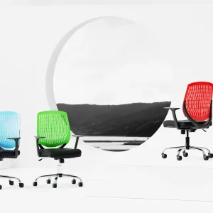 Dura Medium Back Task Operator Office Chair with Arms