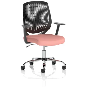 Dura Medium Nylon Back Task Operator Office Chair