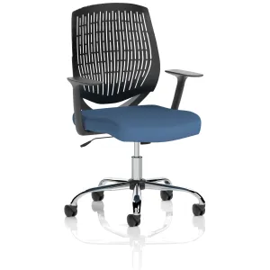 Dura Medium Nylon Back Task Operator Office Chair