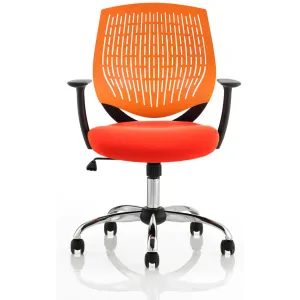 Dura Medium Nylon Back Task Operator Office Chair