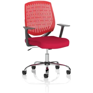 Dura Medium Nylon Back Task Operator Office Chair