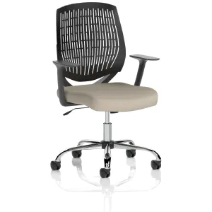 Dura Medium Nylon Back Task Operator Office Chair