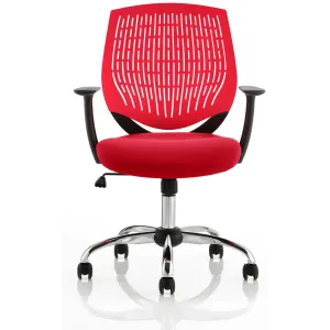 Dura Medium Nylon Back Task Operator Office Chair