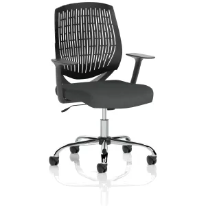 Dura Medium Nylon Back Task Operator Office Chair