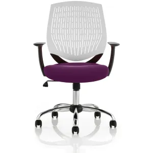 Dura Medium Nylon Back Task Operator Office Chair
