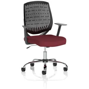 Dura Medium Nylon Back Task Operator Office Chair