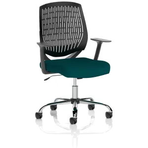 Dura Medium Nylon Back Task Operator Office Chair