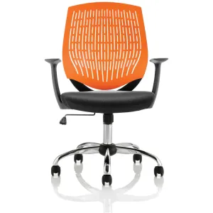 Dura Medium Nylon Back Task Operator Office Chair