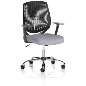 Dura Medium Nylon Back Task Operator Office Chair