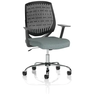 Dura Medium Nylon Back Task Operator Office Chair