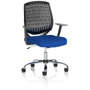 Dura Medium Nylon Back Task Operator Office Chair