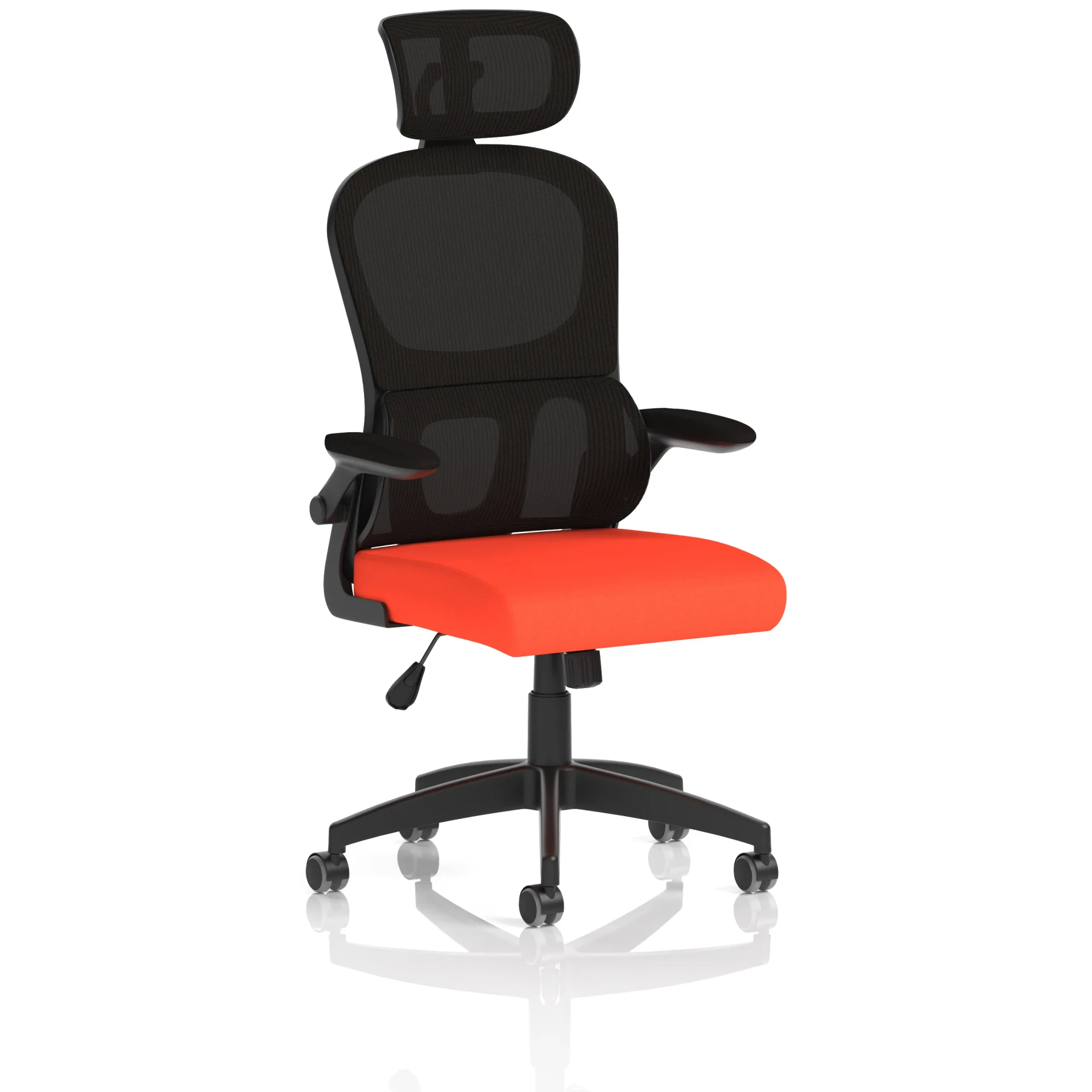 Iris High Mesh Back Task Operator Office Chair with Headrest