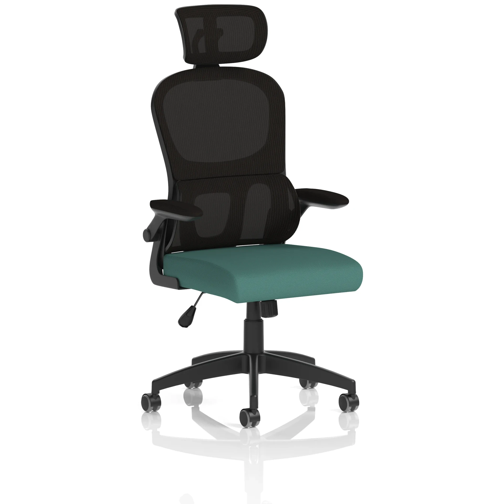 Iris High Mesh Back Task Operator Office Chair with Headrest
