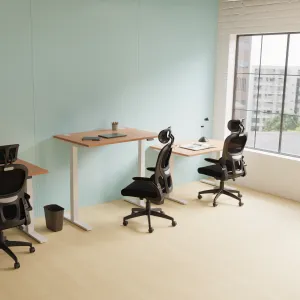 Iris Task Operator Mesh Office Chair With Headrest