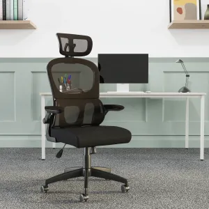Iris Task Operator Mesh Office Chair With Headrest