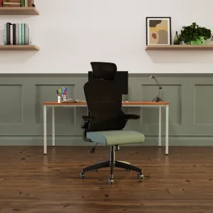 Iris Task Operator Mesh Office Chair With Headrest