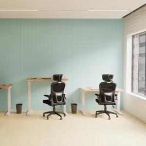 Iris Task Operator Mesh Office Chair With Headrest