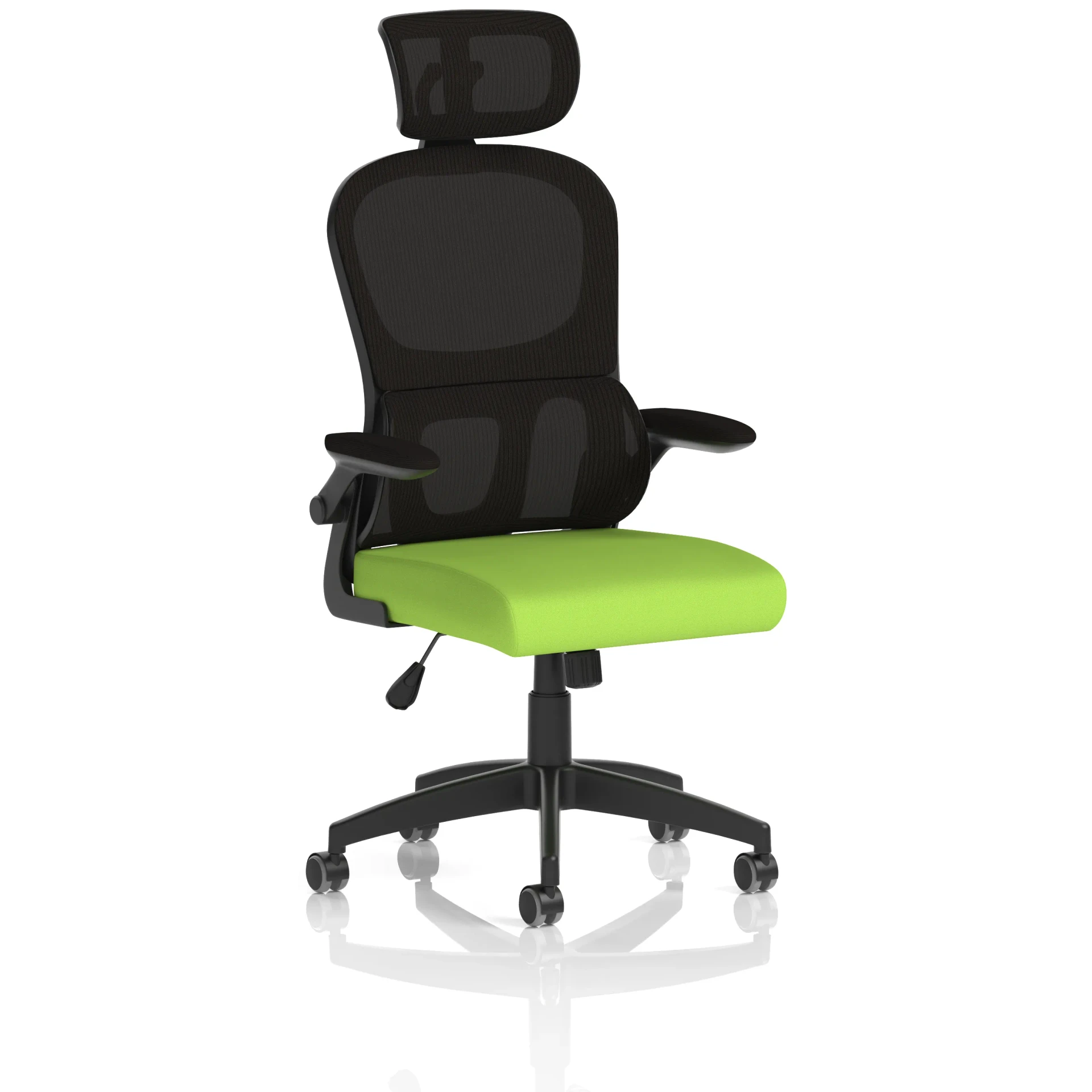 Iris High Mesh Back Task Operator Office Chair with Headrest