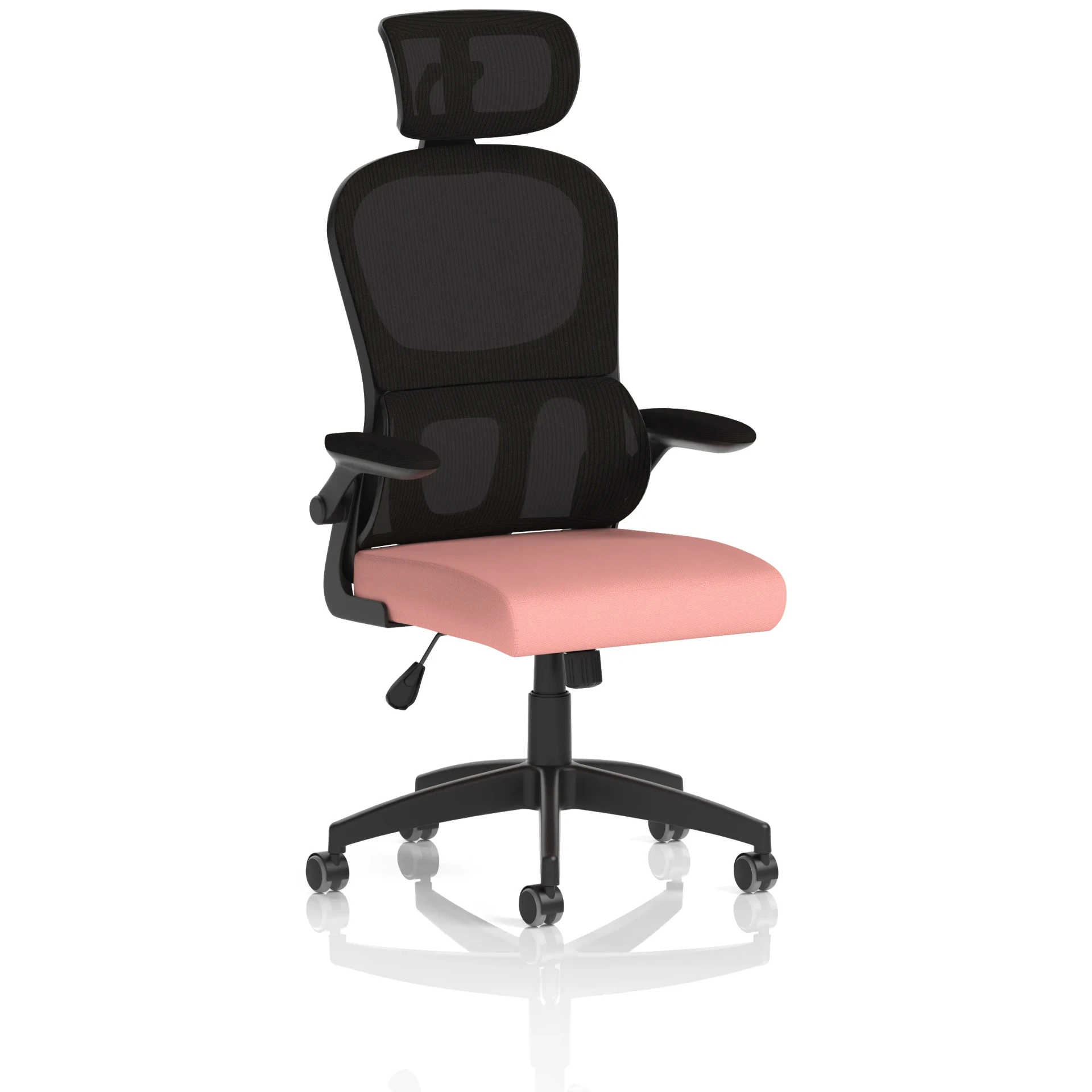 Iris High Mesh Back Task Operator Office Chair with Headrest