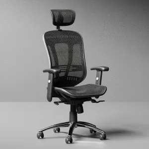 Mirage II All Mesh Task Operator Office Chair with Adjustable Arms