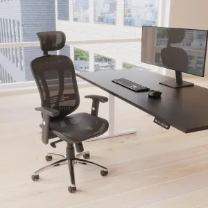 Mirage II Mesh Back Task Operator Office Chair with Height Adjustable Arms