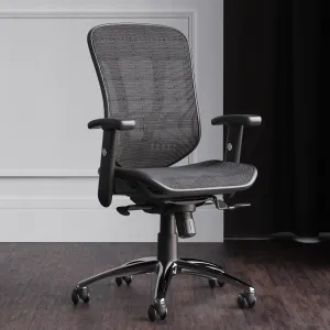 Mirage II All Mesh Task Operator Office Chair with Adjustable Arms