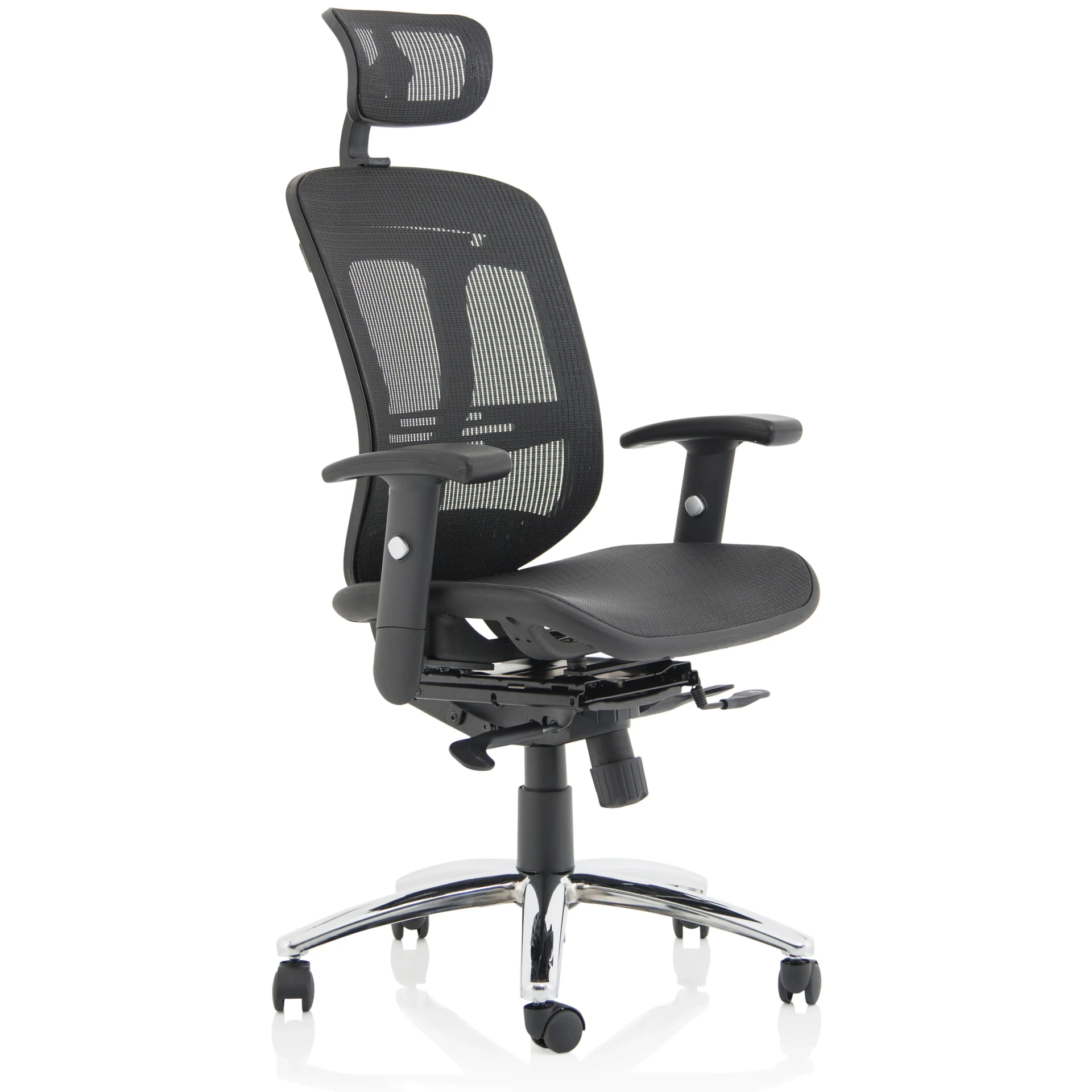 Mirage II All Mesh Task Operator Office Chair with Adjustable Arms