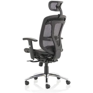 Mirage II All Mesh Task Operator Office Chair with Adjustable Arms