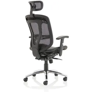 Mirage II All Mesh Task Operator Office Chair with Adjustable Arms